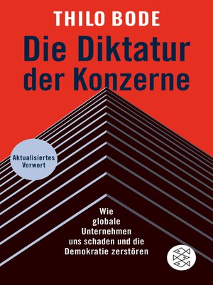 cover image of Die Diktatur der Konzerne